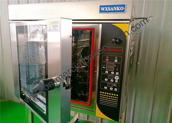  High Heat Steam Commercial Pie Baking Ovens , 380V Bakery Restaurant Equipment