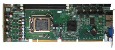 Microplaqueta sem redução de Intel@ PCH B75 do cartão-matriz do meio tamanho de COM 8 USB do LAN 2 de FSB-B75V2NA 2