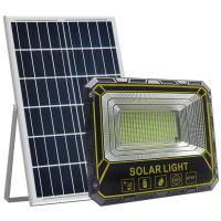 60w Frío Blanco 2000 Lumen Proyector LED con energía solar Control remoto