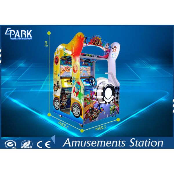 Indoor Amusement Park Racing Game Machine Electronic Funny Family Game