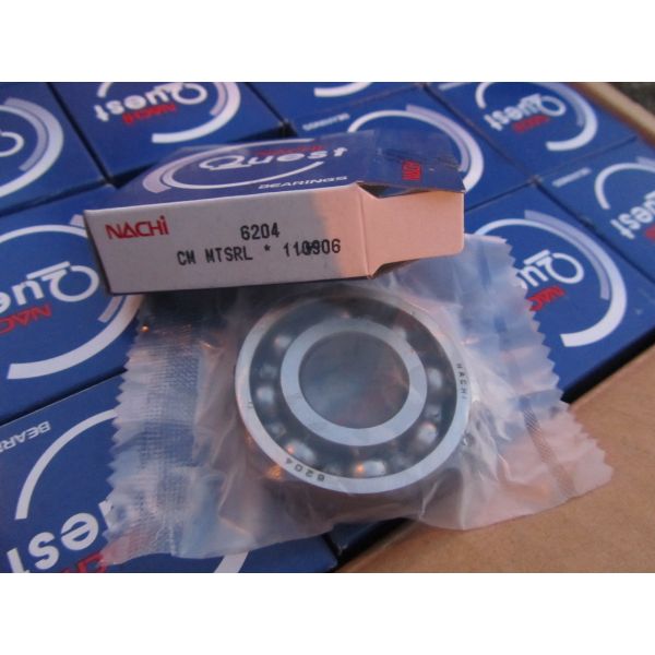 C3 Z3 V3 Single Row Deep Groove Ball Bearing 6204 LLU CM / 2ASU1 For Seed Transmissions