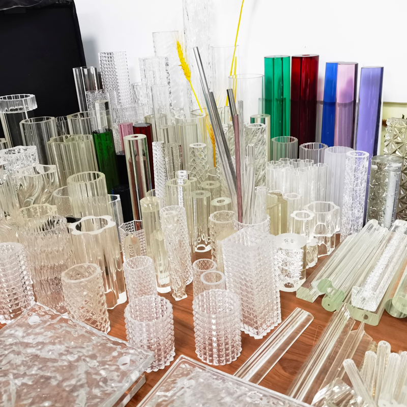 The Radiant Choice—Crystal Tube Fused Art Glass, Illuminating Spatial Aesthetics
