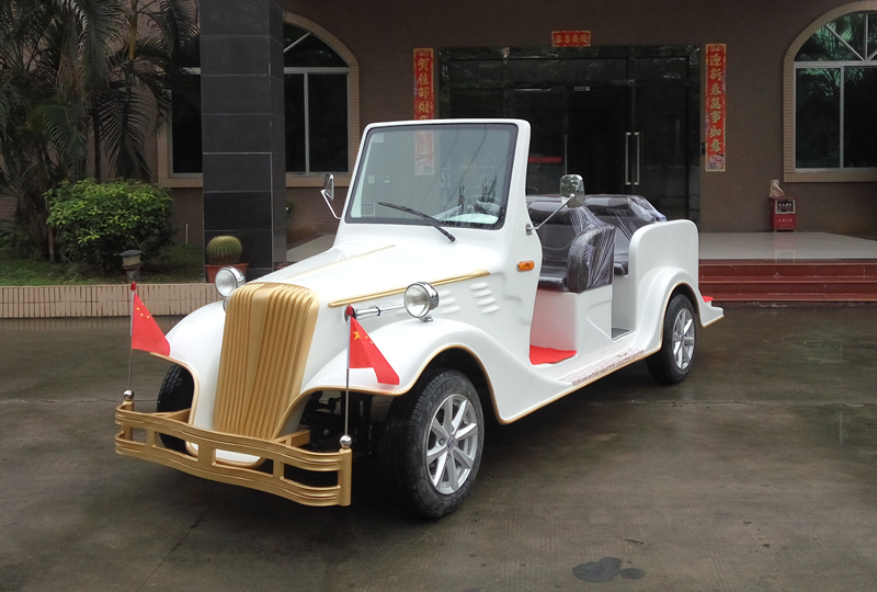 тележки гольфа мотора AC 48V открытые верхние электрические для осмотра достопримечательностей, аттестации CE