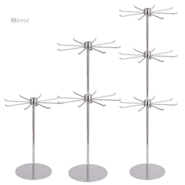 Stainless Steel 360 Rotating Metal Stand Necklaces  Jewelry Display Stands