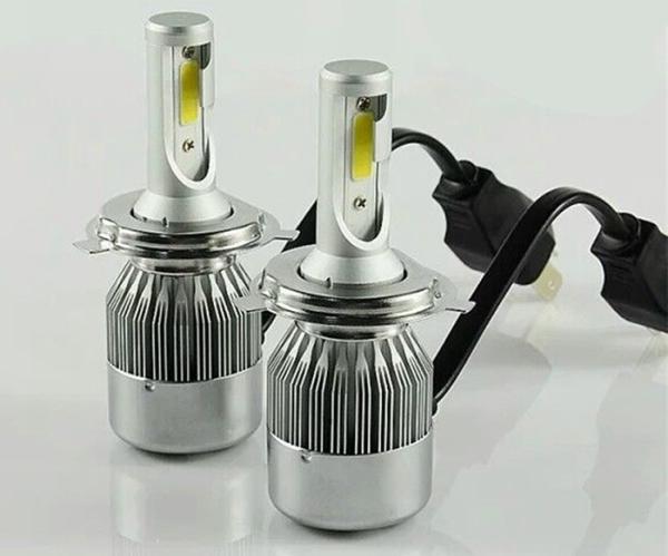 Aluminum Motorcycles / Car C6 Led Headlight 72 Watt 8000LM Long Life Span