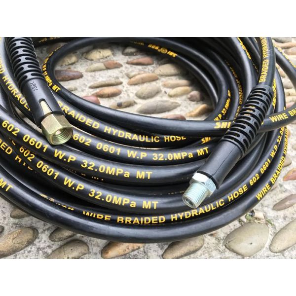 Fittings para tuberías de aceite hidráulicas industriales New Holland resistentes a la abrasión