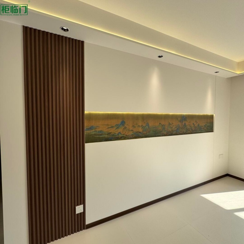 Weather Resistant Fireproof SPC Wall Panel For Exterior Cladding Facades