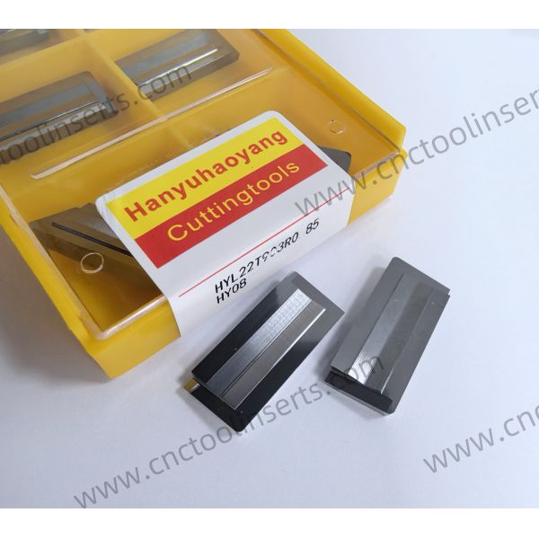 Insertado CNC sin recubrimiento específico de aluminio HYL22T903R0.85 (Disponible un soporte de herramientas correspondiente)
