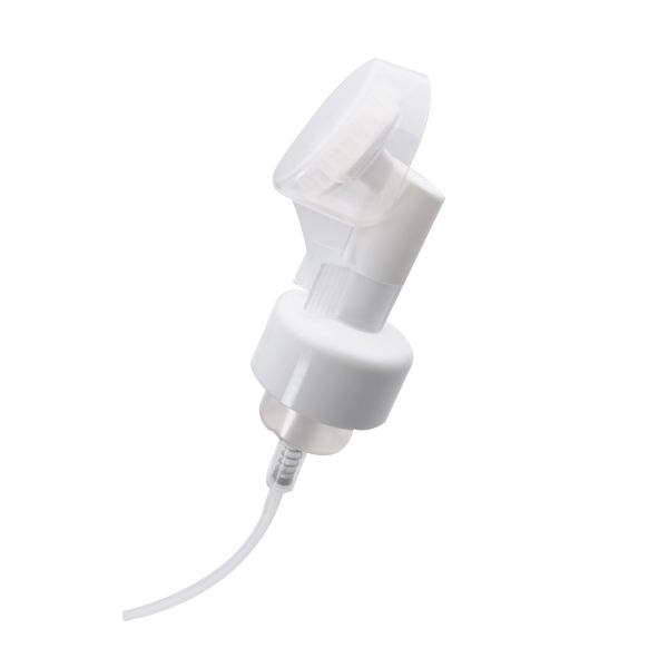 42MM Foam Soap Dispenser Pump Plastic Bumb With Silicone Brush