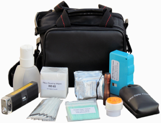 Economy Fiber Optic  Tools For Cleaning Inspection 200X Hand Microscope