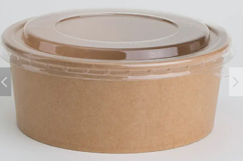 Cuvette de papier de emballage à mur unique de salade de Papier d'emballage de bol jetable de nourriture