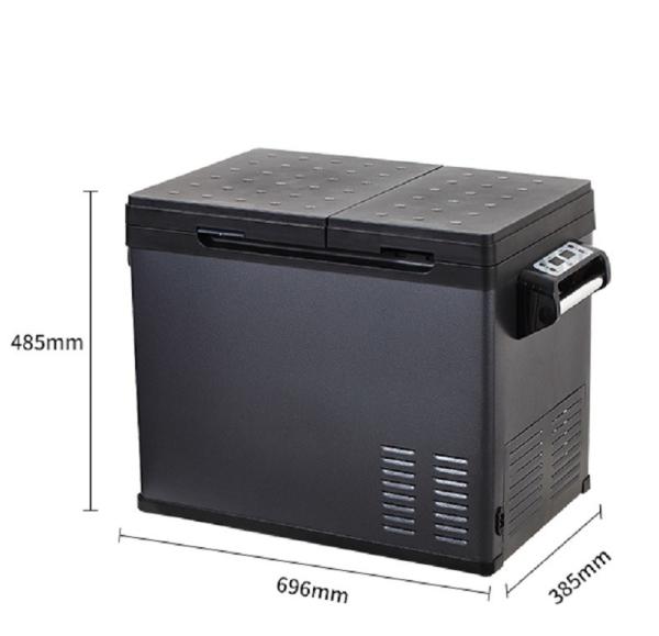 Rechargeable Mini Car Fridge Leapcool 35/45/55L DC12/24VAC 220V Portable Refrigerator