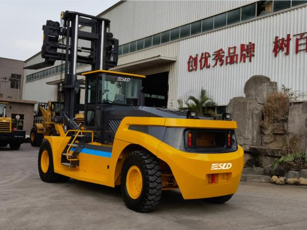 Weichai Engine 25 Tons Container Forklift Truck Mast Lifting Height 5500mm