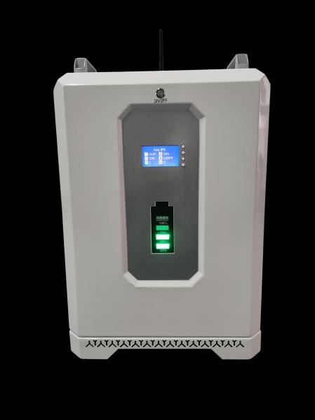 Batería LiFePO4 de 25,6 V 300 Ah con estilo de botón y 10 años de garantía, 7680 Wh de almacenamiento solar, monitorización inteligente, fácil instalación