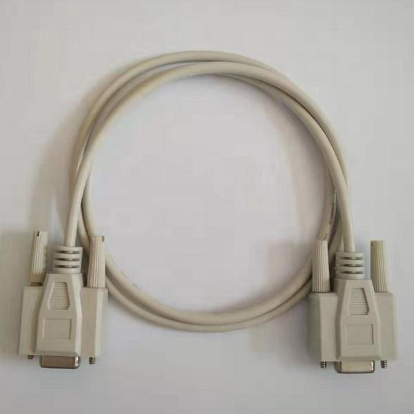 6ft PVC Db9 Female To Db9 Female Cable Serial Rs232 For Data Transmission