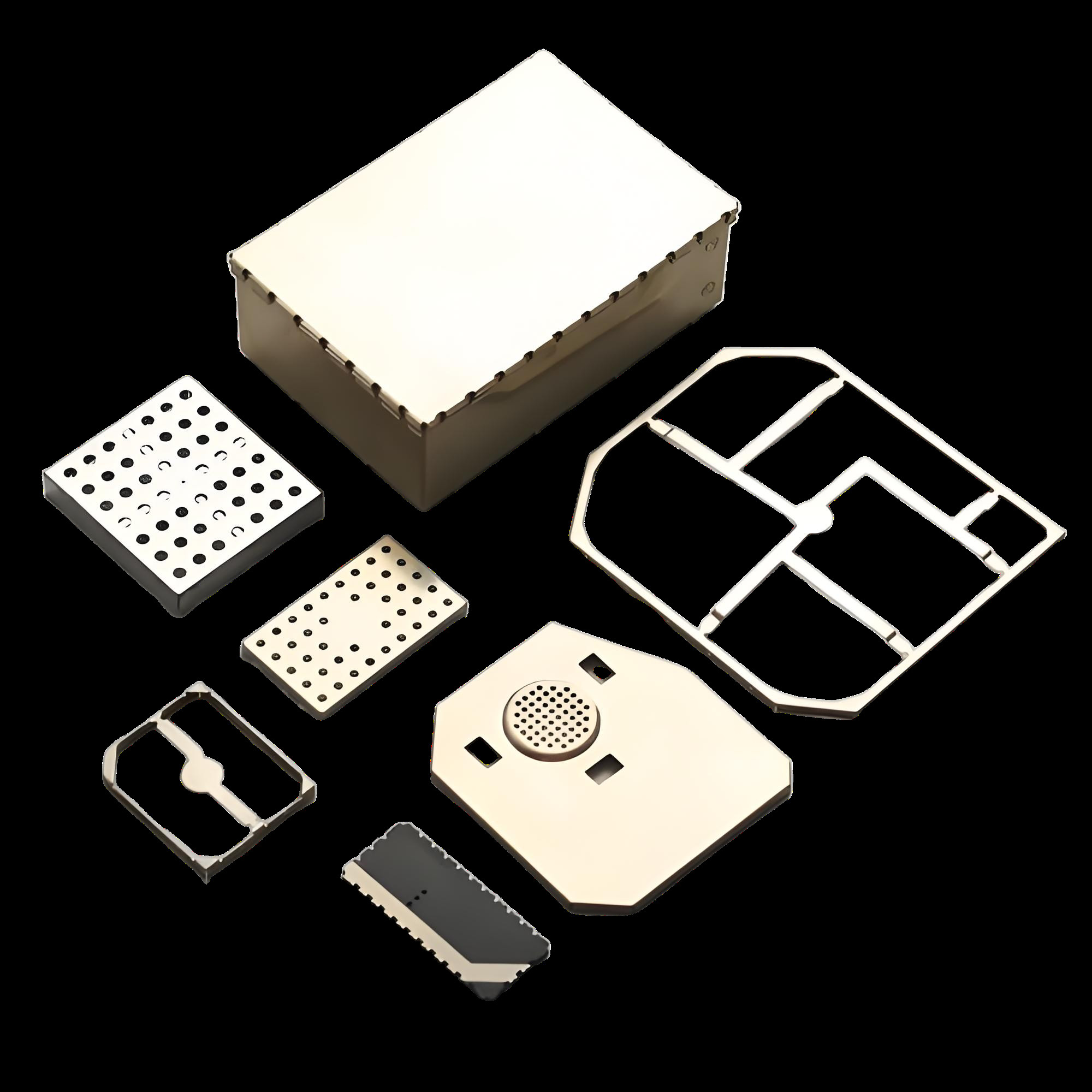 Precision EMI Shielding Parts Stainless Steel RF Shielding Components
