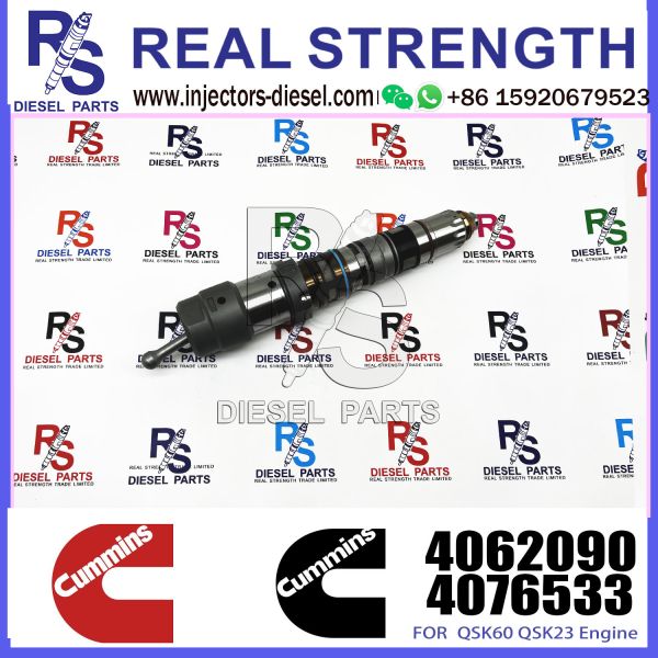 Inyector de combustible del recambio del motor diesel del excavador del tractor del camión QSK23 4902827 4077076 4062090