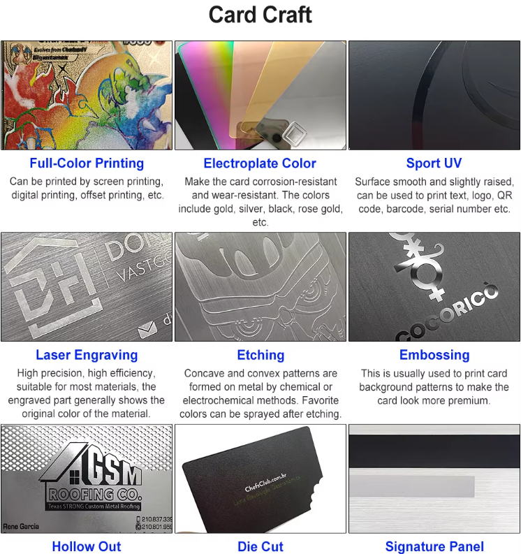 Custom Metal Mirror NFC Business Card Personalized Custom Luxury Stainless Silver Digital Smart Contact OEM Manufacture