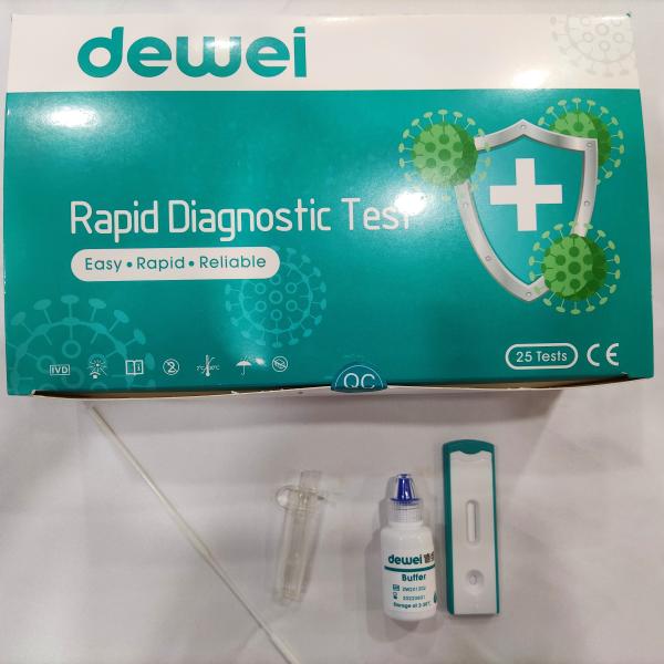15mins Reading One Step Covid POCT Covid-19 2019-NCoV Antigen Rapid Test Kit Self Test Professional Use
