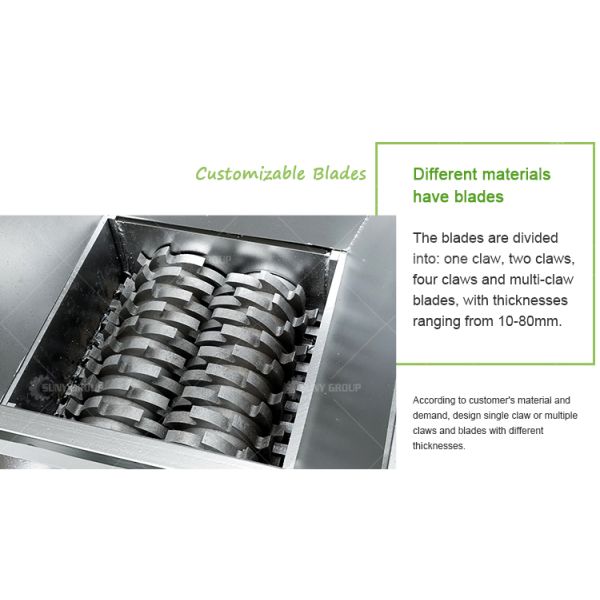 Retail Waste Plastic Crusher 100-1000kg/h Waste Metal Scrap Crushing Machine Mini Metal Shredder