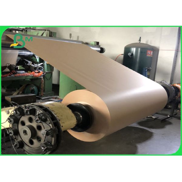 180gsm Recycled Kraft Paper Board Unbleached Brown For Corrugated Carton Box