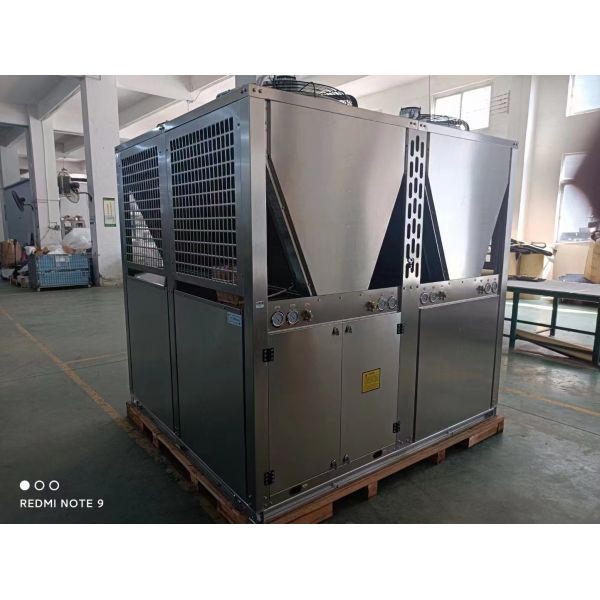175KW Custom Air Source Heat Pump with Horizotal Shell Tube and Scroll Compressor for Efficient Heating