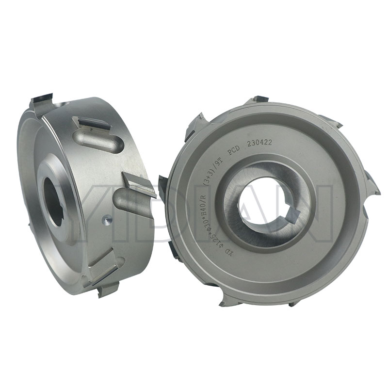 φ125Xφ30XH40(3+3)9T PCD Префрезерная резка для инструментов резки краевой ленты KDT
