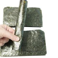 Escuro - alga verde Nori Sushi saudável delicioso natural de 19 x de 21cm