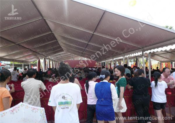 Fast Erect up White Fabric Cover Outdoor Event Tent  Anti - UV Feature