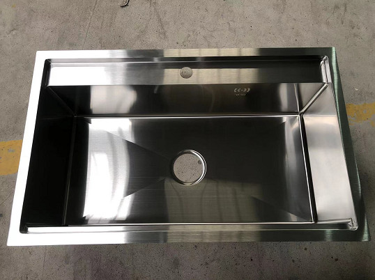 Кухня домочадца чертежа провода раковины шара нержавеющей стали 12MM одиночная