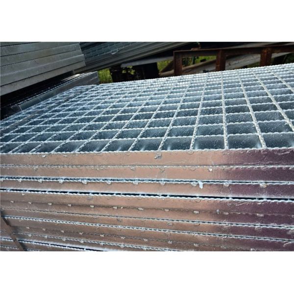Metal Grid Walkway Steel Grating Serrated Type