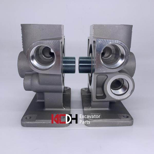 Base de alumínio da base 1R0716 do filtro de óleo dos acessórios 1R-0716 da máquina escavadora do  330C/330D/336D, apropriada para o conjunto de filtro do ar
