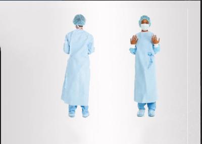 Eco - Friendly Operation Theatre Gown Size S - 3xl Weight 35-60gsm
