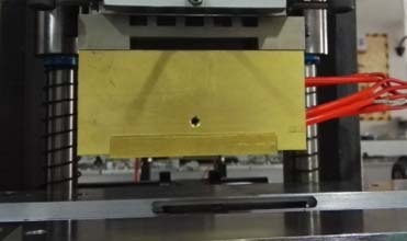 PLC Controlled Card Hot Foil Stamping Machine YHS-1 with 3000 Cards Per Hour and ±0.2mm Position Accuracy