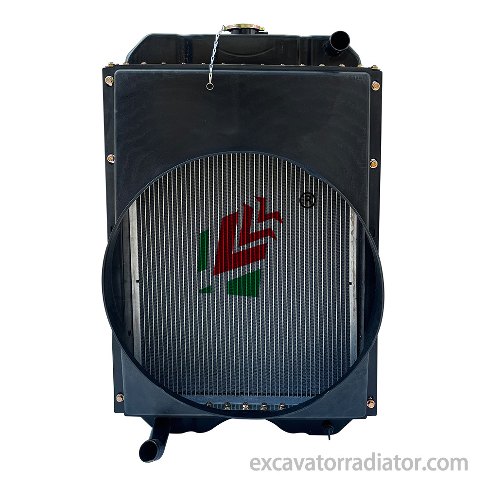 Радиатор для машиностроения для Weichai K4105 Высокий правый левый изгиб DF38 Тяжелые машины
