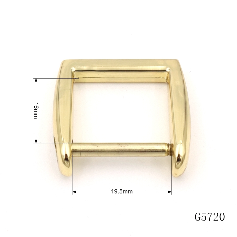 Quality Openable D Ring Buckle Screw Detachable Bag Strap Buckle 19.5mm Adjuster D Buckle