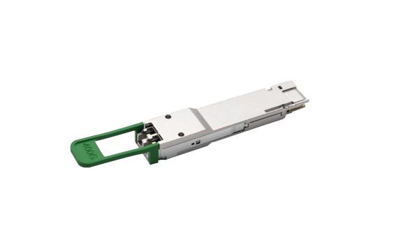 Módulo transceptor QSFP-DD 400GE FR4 2 km con diseño MUX/DEMUX de 4 canales CWDM
