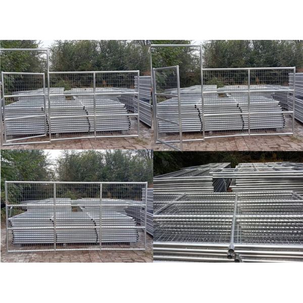 30*60*1.6mm Oval Pipe economic Full Welded Used Horse Corral Panels For Farm