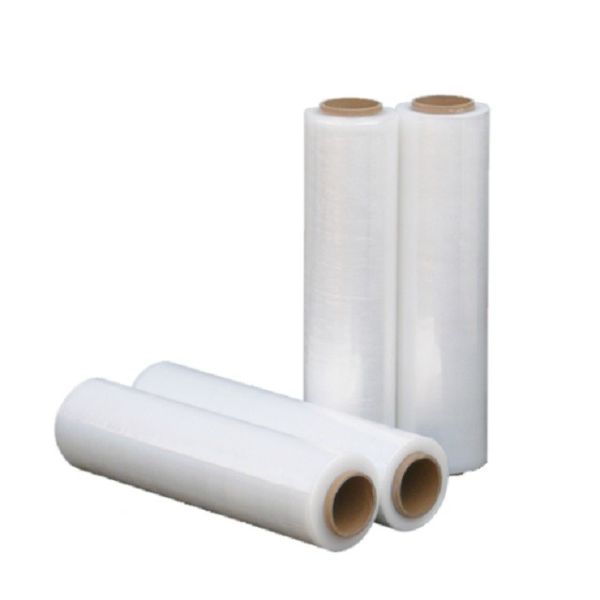 plastic transparent food nontoxic cling wrap, cast clear plastic extensible wrap film, Lldpe Cast Stretch Banding Film