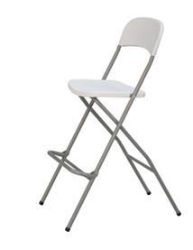 outdoor plastic folding bar chair/foldable outdoor HDPE bar chair furniture