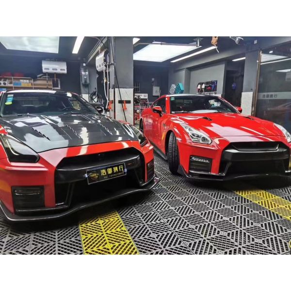 200MM Nissan Gtr Body Kit 2008 - 2020 Nissan Front Bumper Bumper Machine Cover Spoiler