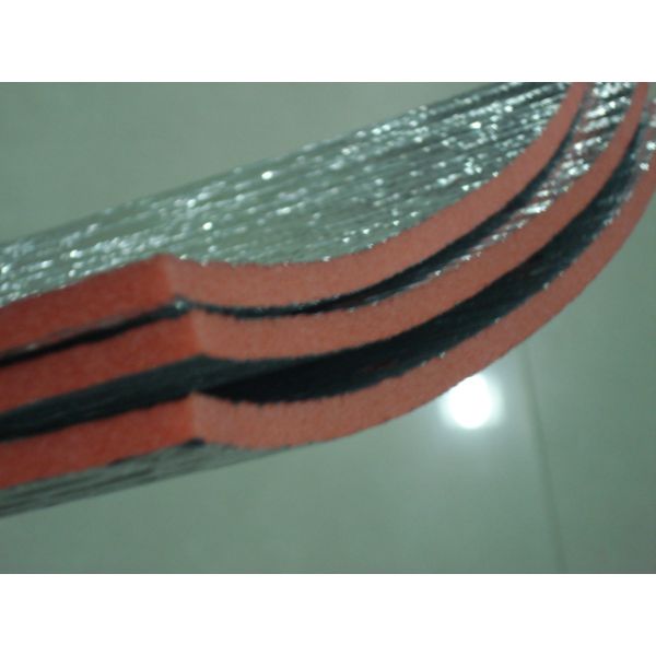 Fireproof antiglare Foil Foam wrap for House thermal Insulation