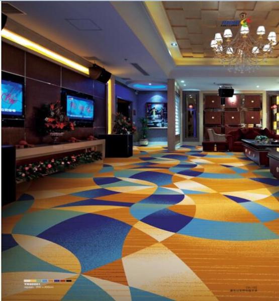 Wall to wall carpet   Nylon material  pile height 5-12mm   pile weight  600g-2000g/sqm   width3.66/4.0m