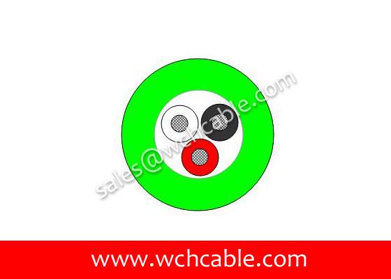 TPU Cable UL20549 16AWG 3Cores OD6.8mm Glossy Black