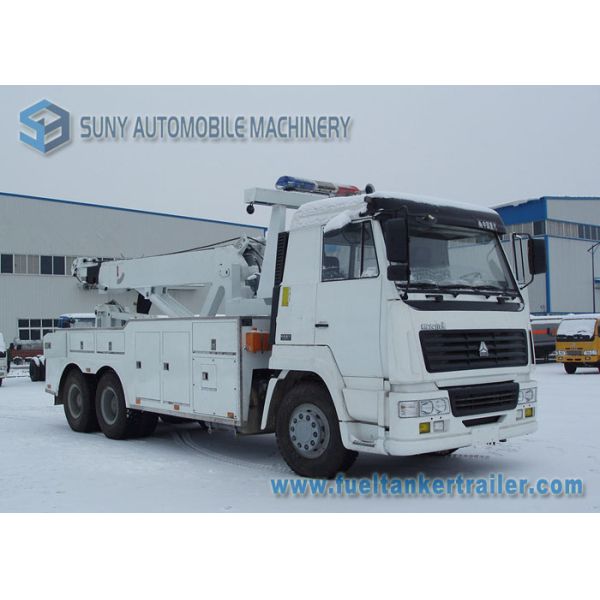 Single Cab Styer King IND 35 Wrecker Tow Truck Independent Boom And Under Lift