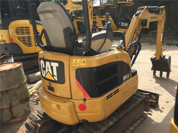 2T weight Used Crawler Mini Excavator Caterpillar 301.5  with Original Paint