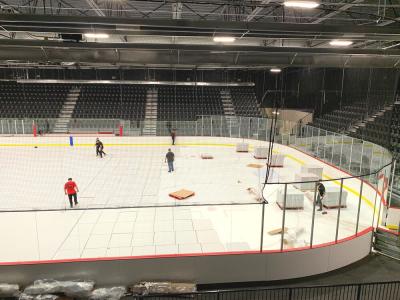Insulated Ice Rink Flooring 1200x600x25mm For Temperature Keeper