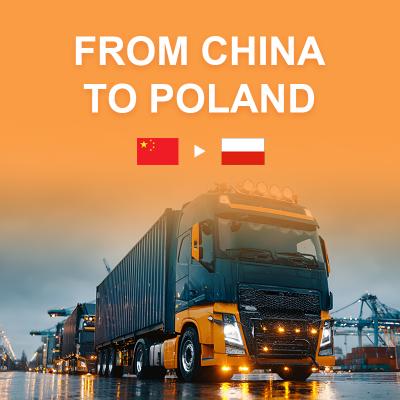 Port à porte Chine à la Pologne Transport routier et logistique Carte de crédit PayPal virement bancaire