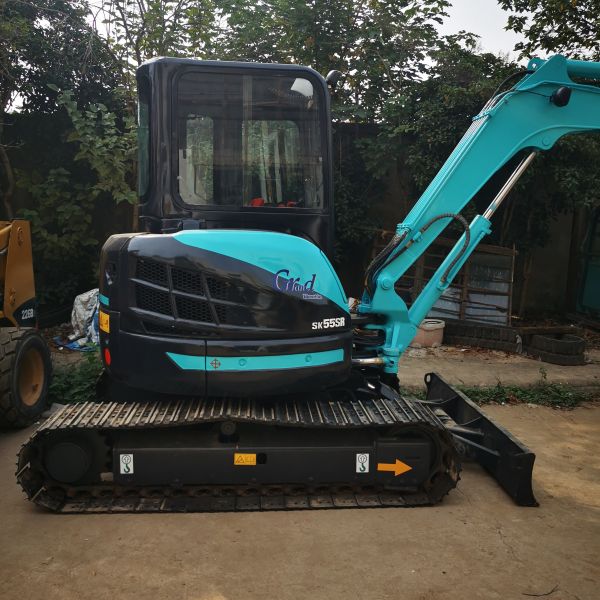 Used Kobelco SK55 Excavator 5 Ton Mini Excavator in Shanghai Operating Weight 5290KG