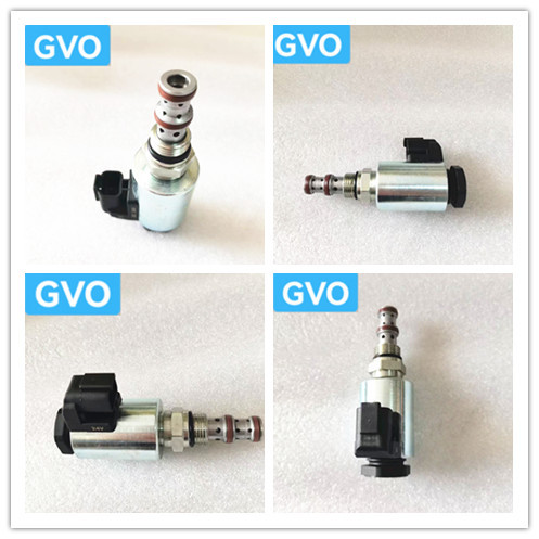 XCMG200 XE60 75 80 150 215 230 2510510 Pièces d'excavatrice Sensor de réservoir de carburant Soupape solénoïde Excavatrice pilote Serrure de sécurité Rotative soupape solénoïde bobine de bobine de soupape solénoïde